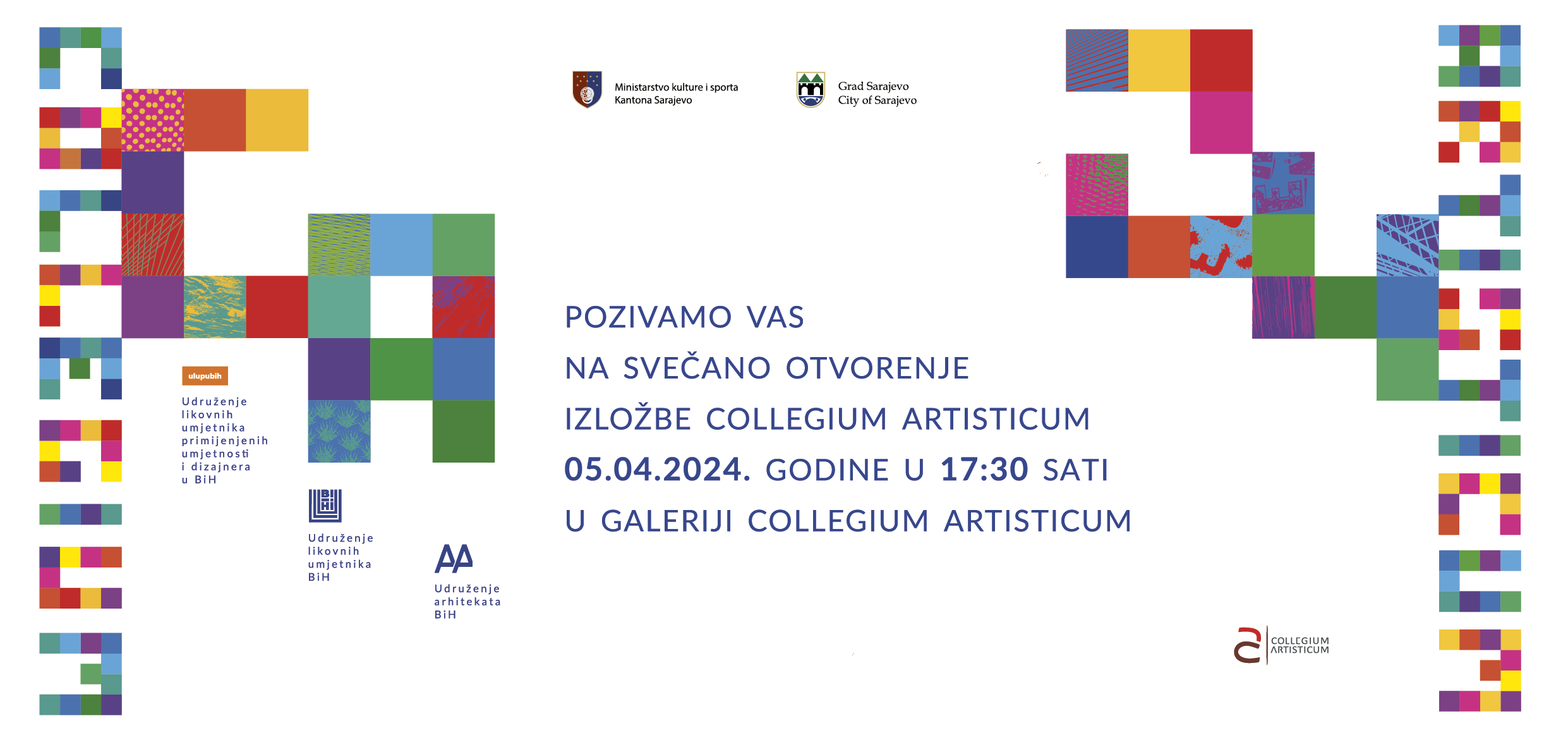 Godišnja selektivna izložba COLLEGIUM ARTISTICUM i dodjela godišnjih nagrada i priznanja za najbolja ostvarenja